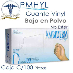 Guante Vinyl ( Vinil ) Bajo...