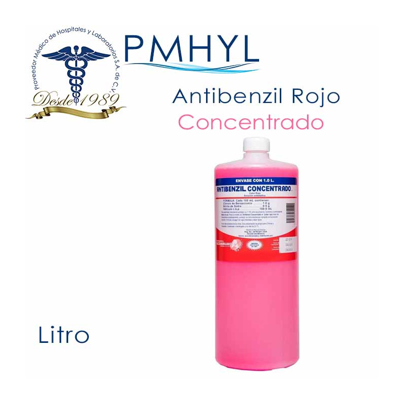Antibenzil Rojo Concentrado Jabón Altamirano | PMHYL