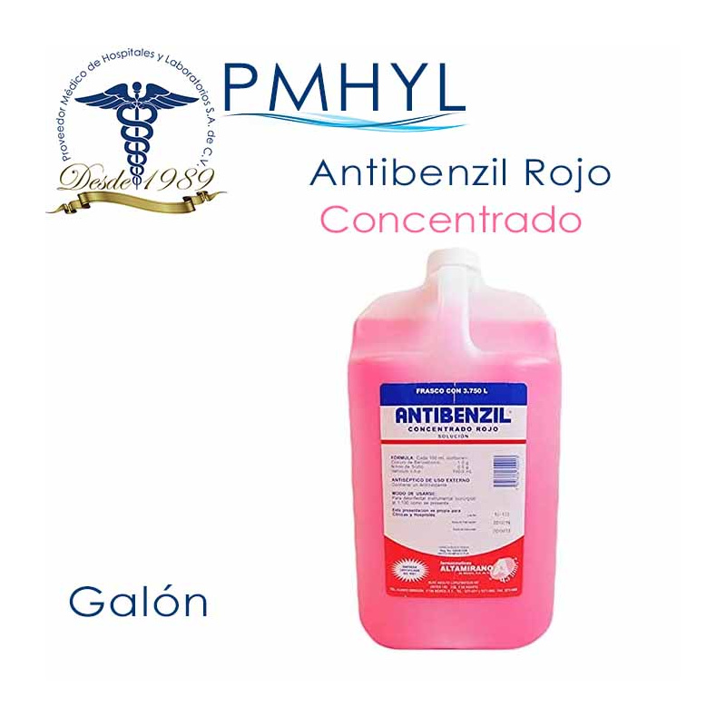 Antibenzil Rojo Concentrado Jabón Altamirano | PMHYL
