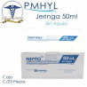 Jeringa 50ml sin aguja Caja C/25 Pzas Marca Nipro | PMHYL