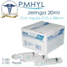 Jeringa 20ml con Aguja Caja C/50 Pzas Marca Nipro | PMHYL