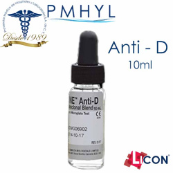 Antigenos Licon Hemoclasificadores Frascos de 10ml | PMHYL