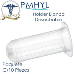Holder Camisa Vacutainer Blanco Desechable C/250 Pzas | PMHYL