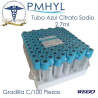 Tubo Azul Wego 2.7ml Citrato de Sodio Tipo Vacutainer P130753ML-B | PMHYL