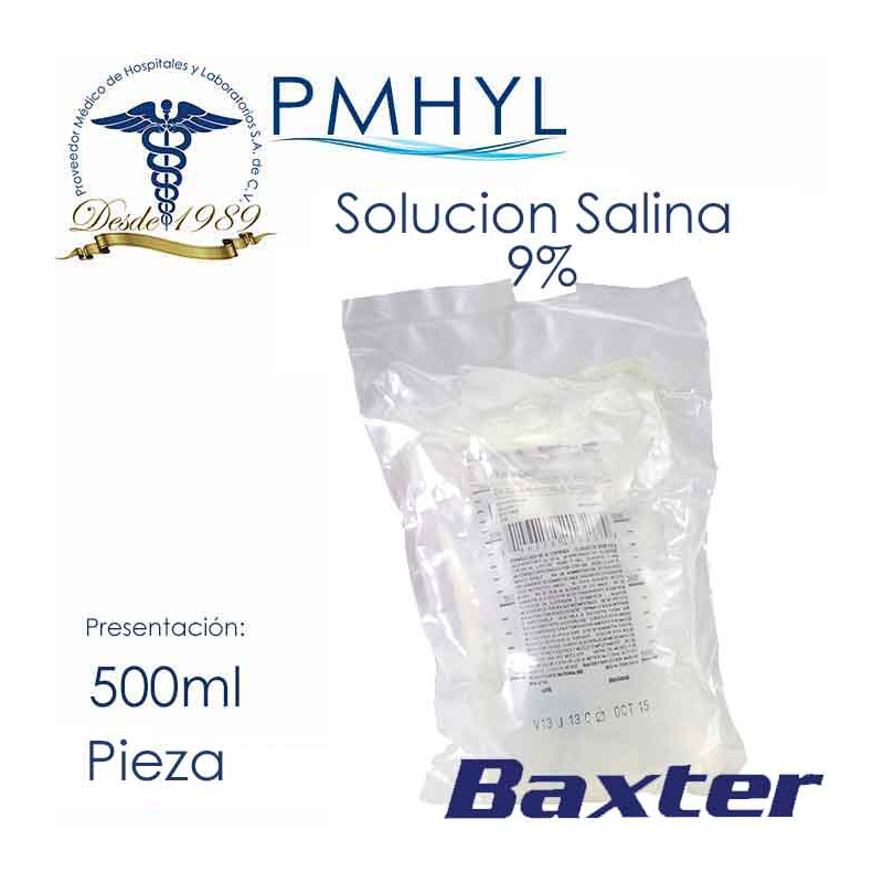 Solución Salina Baxter al 0.9% | PMHYL
