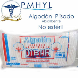 Algodón Plisado 300grs...