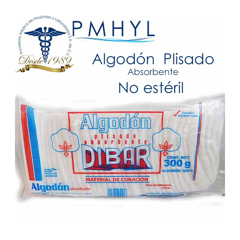 Algodón Plisado 300grs Dibar | PMHYL