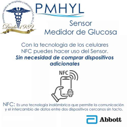 Sensor para medir glucosa FreeStyle Libre Abbott | PMHYL