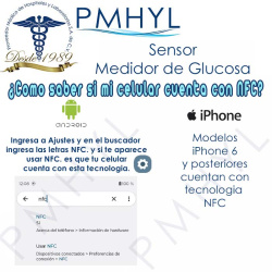 Sensor para medir glucosa FreeStyle Libre Abbott | PMHYL