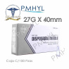 Aguja Misawa 27G x 40mm Hipodermica Disposable Needle | PMHYL