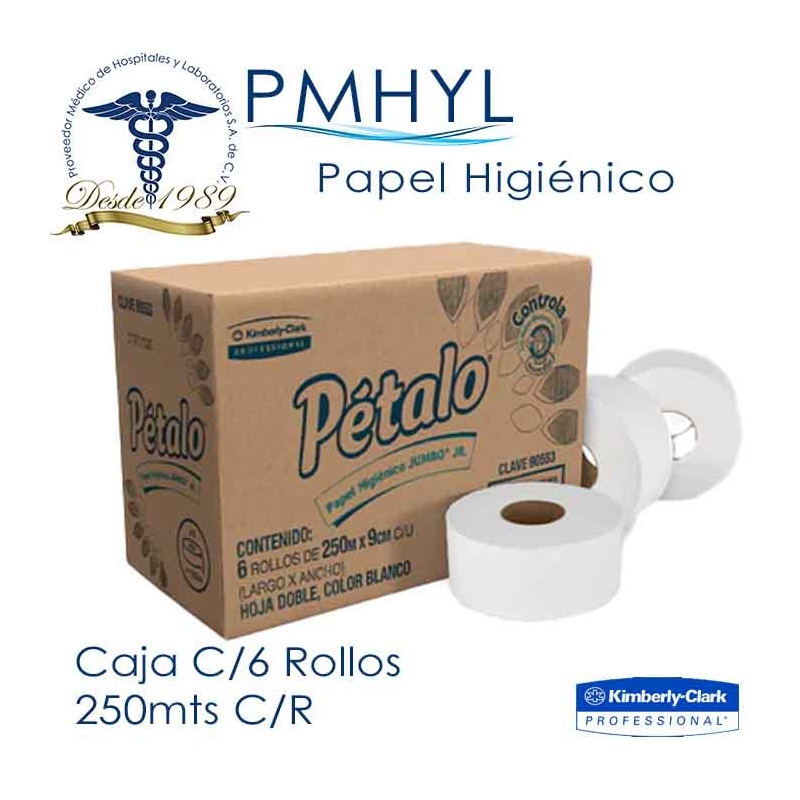 Papel Higienico Petalo C/6 Rollos de 250 mts | PMHYL