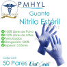 Guante Nitrilo Estéril Uniseal Caja C/50 Pares | PMHYL