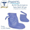 Bota sin plantilla Tela SMS C/25 Pares | PMHYL