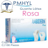 Guante Látex Ambiderm Plus Rosa No Estéril Caja C/100 Pzas | PMHYL
