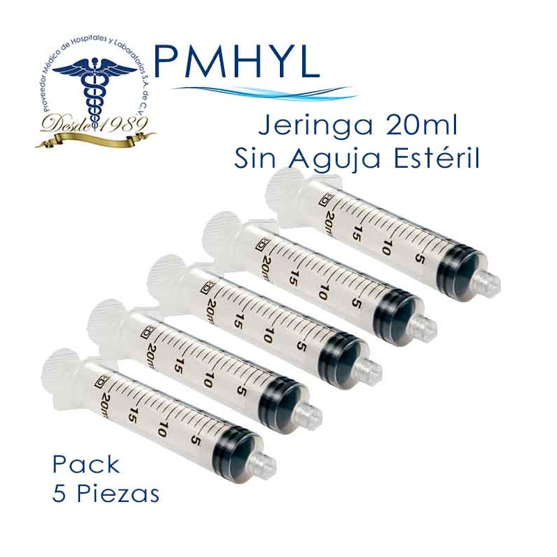 Jeringa 20ml Sin Aguja Estéril BD Ref: 990687| PMHYL