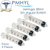 Jeringa 20ml Sin Aguja Estéril BD Ref: 990687| PMHYL