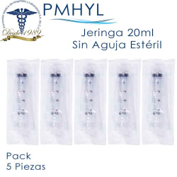 Jeringa 20ml Sin Aguja Estéril BD Ref: 990687| PMHYL