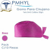 Gorro Para Cirujano Rosa Desechable Tela SMS 35grs | PMHYL