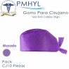 Gorro Para Cirujano Morado Desechable Tela SMS 35grs | PMHYL