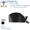 Gorro Para Cirujano Negro Desechable Tela SMS 35grs | PMHYL