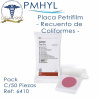 Placas Petrifilm™ Aqua para Recuento de Coliformes c/50 Piezas Neogen 6410 | PMHYL