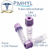 Tubo Microtainer BD Vacutainer Ref: 365967, 365985, 365978, 365963, 365974 Paquete C/50 Piezas | PMHYL