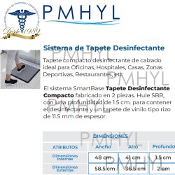 Tapete Desinfectante de Calzado Pro Mca. Ecodeli | PMHYL