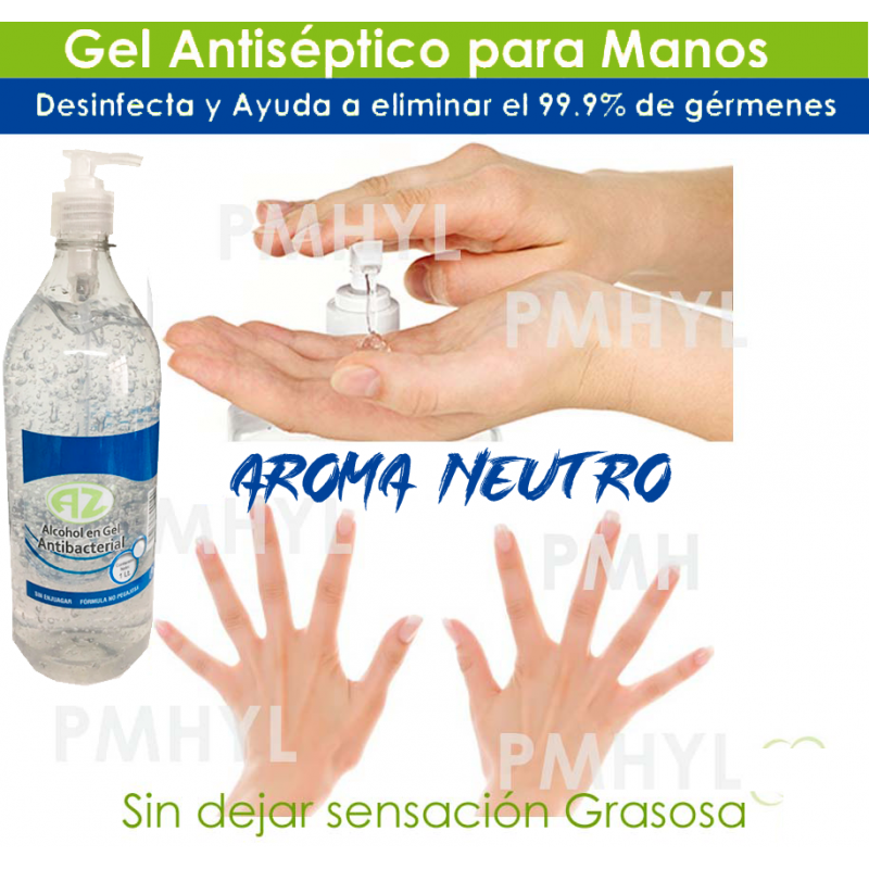 Prol Gel 70. Gel antibacterial para manos con alcohol etílico – Prolimp