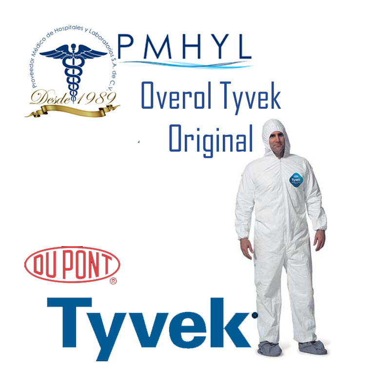 Overol tyvek con discount capucha