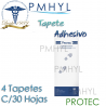 Tapete con Adhesivo Protec Paq. C/4 tapetes de 30 hojas | PMHYL