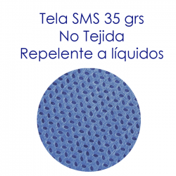 Sabana Desechable 0.90cm x 1.80m Tela SMS 35grs Pack C/10 Piezas | PMHYL