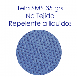 Sabana Desechable 0.90 x 1.80m Tela SMS 35grs Pack C/10 Piezas | PMHYL