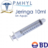 Jeringa 10ml sin Aguja Bd C/100 Pzas | PMHYL