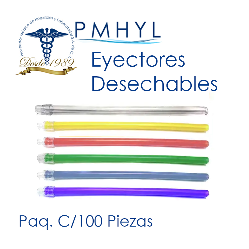 Eyectores Desechables Standard Pack C/100 Pzas | PMHYL