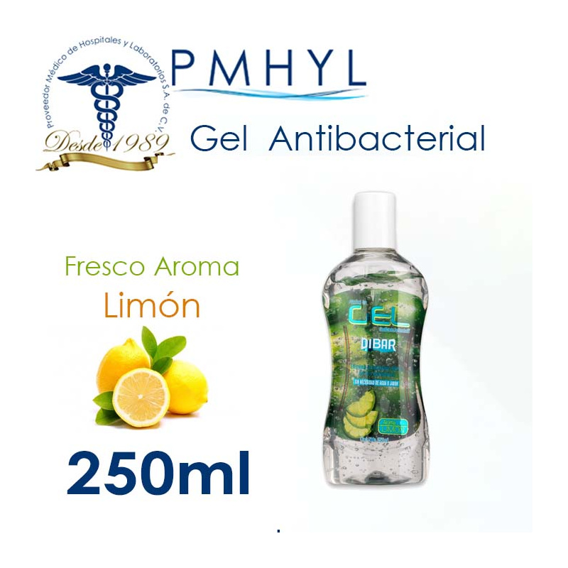Gel Antibacterial DIBAR Fresco Aroma Limon | PMHYL