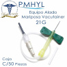 Mariposa Equipo Alado Vacutainer Verde 21G  Mangera de 7" Ref: 367287 BD  | PMHYL